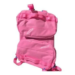 Lot of 2 Used With Stains Baboon to the Moon Cotton Candy Pink Go Bags 32L & 40L Baboon to the Moon Cotton Candy Pink Go Bag Mini With Slight  main image 3
